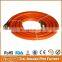 Supply 50M / 100M High Quality Orange Color Fibre Reinforced PVC LPG Gas Hose Pipe To Europe German With CE Certification