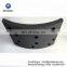 Mining truck parts rear drum brake lining 09079096 for 3305