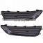 2pcs Front Bumper Fog Light Grill Cover Grille Trim For Ford Fiesta 13-16