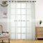 new style gold edge voile living room  design sheer window curtain