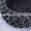 Luxury Crochet Super Chunky Pet Product Arm Knitting Cotton Tube For Soft Cat Bed