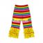girl pocket dress and rainbow stripe ruffle pant bulk wholesale kids clothing back to school outfit