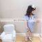 2020 New Girls Big Bow Dress Fashion Cotton Summer Girls Dresses