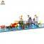 Guangzhou factory kids play set swimming plastic pool water slide