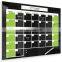 Hot sale glass magnetic whiteboard planner calendar for office