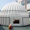 Factory price LED lights large marquee tent outdoor inflatable camping cube tent
