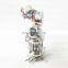 Stainless Steel Diamond Miner Tri Clamp with pressure gauge sight glass