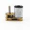L Shape 10 24mm Diameter N20 dc Geared Motor for Intelligent Robots