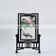 Antique Imitation Style Craft Gift Square Screen Silk Embroidered Furnishing Ornaments With A Rosewood Frame For Decoration(16*25cm)