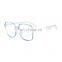 Trendy All-Match Frame Retro Glasses 2021 Female Anti-Blue Retro Glasses