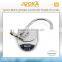 Factory saler zinc kitchen sink wall in kitchen faucet
