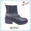 China factory selling woman high quality security guard no lace chunky heel boots
