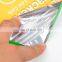 Peanut butter fudge moisture proof smell proof stand up custom print zippered pouch