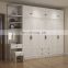 White Modern Walk in Closet Cabinet Cabinet Storage Wardrobe Dressing Room