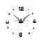 wholesale modern home decorative wall mounted watches frameless sticker 3d DIY wall clocks