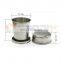 New Stainless Steel Portable Folding Telescopic Collapsible Outdoor Travel Cup Mug Key chain Hiking
