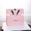 Pink shopping Packaging bag with customized logo