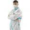 Microporous Safety Coverall Type 5/6 Disposable Coverall with tape