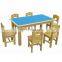 Kids kindergarten furniture children study table and chair set