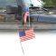 Aluminium Car Multifunctional Antenna Flagpole with USA American Flag for Jeep Wrangler JK