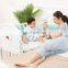 Multifunction New Zealand Pine Wooden Baby Cradle Crib Bed