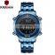 KADEMAN K849G private label men digital watches with led calendar chrono waterproof fashion multi functions mens logo watches