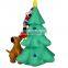 Inflatable Christmas Tree With LED Light for Christmas Santa Party Decoration