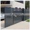 high quality big main walkthrough electric villa house home driveway metal garden gates aluminum design