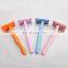 Elegant Long Handled Metal Double Edge Safety Razor