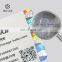 Spool Form Holographic Strip for Printed Paper Label