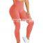 Gym Leggings Shark Pattern Booty Lift Seamless Fitness Yoga Wear Women Yoga Pants scrunch button