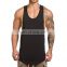 Scoop bottom Plain Tank top cotton spandex jersey tanks wholesale gym wear for men