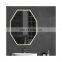 Silver Round Rectangular Purple Usb Bathroom Luxury Wall Touch Led Makeup Vanity Mirror