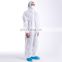 Disposable Waterproof Industrial Microporous Breathable Non Woven Coverall
