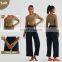 Ribbed Semi Fixed Cups Yoga Long Sleeve Crop Tops Custom High Impact Fitness Sports Bras