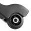 Trailer PU directional wheel home shopping cart silent source factory