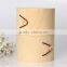 new style birch veneer box round tea box wooden gift box