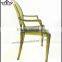 stacking PC armchair / dining PC chair / Oliver green chair