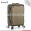 Guangzhou pro aluminum pilot aluminum hard trolley suit case with GPS detachable wheels