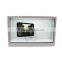 multitouch interactive indoor transparent lcd hd panel video advertising display