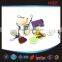 MDE16 promotional plastic key tags/crystal key card/expoxy card