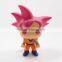 Anime Action Dragon Ball Super Saiyan God Goku Figures Vinyl Figures