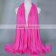 Wholesale Plain Solid Color Polyester Cotton Knitted Jersey Muslim Hijab                        
                                                Quality Choice