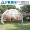 Multifunctional Transparent Outdoor Leisure Awning Rain Cold Wind Tent Round Dome Gazebo