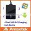Shenzhen Amaxtek New Arrival 4-Port USB 3.0 Charging Hub Device