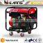four wheels transportable 1.8KVA welding generator