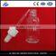 clear drop dispensing bottles with dropper cap ,plastic cap