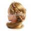 Cheap Factory Price Synthetic Hair Mannequin Head, Long Hair Synthetic Traiing Head Doll