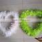 Wholesale Craft Feather Heart Shape With Turkey Marabou Feather Handcrafted Products For Christmas Decorations Tree