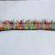 10 Yards Mixed Color Rooster Tail Feather Trim Ribbon For Night Dress Decoration